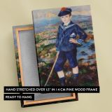 Sailor Boy - Portrait of Robert Nunes By Pierre-Auguste Renoir canvas wall art - Image 6