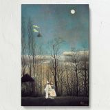 Carnival Evening - Surreal Night Forest Scene By Henri Rousseau canvas wall art - Image 7