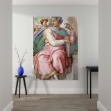 Isaiah - Sistine Chapel Fresco of the Prophet By Michelangelo Buonarroti canvas wall art - Image 2