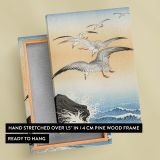 Five Seagulls Above Sea - Elegant Japanese Ocean Print By Ohara Koson - Image 6