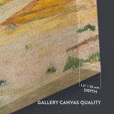 Landscape near Arles - Haystack Scene in Arles Countryside By Paul Gauguin canvas wall art - Image 3