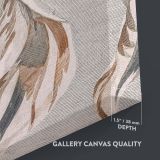 Tulip - Detailed Dutch Botanical Line Art By Johan Teyler canvas wall art - Image 3