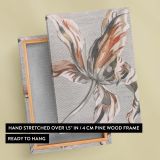 Tulip - Detailed Dutch Botanical Line Art By Johan Teyler canvas wall art - Image 6