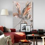 Tulip - Detailed Dutch Botanical Line Art By Johan Teyler canvas wall art - Image 8