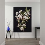 Branch of Azaleas in Bloom - White Flowers with Red Tips By M. de Gijselaar canvas wall art - Image 2