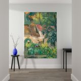House of Pre Lacroix - Rustic French Cottage Scene By Paul CŽzanne canvas wall art - Image 2