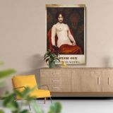 The Silver Hand Glass - Nude Woman with Mirror By Kenyon Cox canvas wall art - Image 5