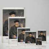 The Smoker - Bearded Man with Pipe in Bold Brushwork By canvas wall art - Image 4