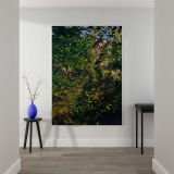 Peacock in the Woods - Vibrant Camouflaged Nature Study By Abbott Thayer canvas wall art - Image 2