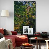 Peacock in the Woods - Vibrant Camouflaged Nature Study By Abbott Thayer canvas wall art - Image 8