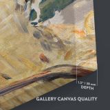 Madame Manet at Bellevue - Elegant Woman in Garden By canvas wall art - Image 3