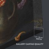 A Vase with Flowers - Baroque Tulip & Peony Arrangement By Jacob Vosmaer canvas wall art - Image 3