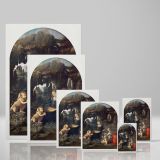 Virgin of the Rocks - Renaissance Scene with Mary & Angels By Leonardo da Vinci canvas wall art - Image 4