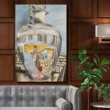 Souvenir of Florence - Surreal Cityscape with Reflections By Paul Nash canvas wall art