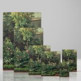 A Rose Garden - Blooming Floral Landscape Scene By Camille Pissarro canvas wall art - Image 4
