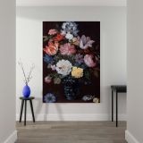 Floral Still Life with Shells - Vibrant Baroque Flowers and Nature By Balthasar van der Ast canvas wall art - Image 2