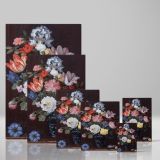 Floral Still Life with Shells - Vibrant Baroque Flowers and Nature By Balthasar van der Ast canvas wall art - Image 4