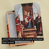 Ansidei Madonna - Virgin with Child and Saints Scene By Raphael canvas wall art - Image 6