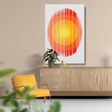Retro Circles and Stripes - Abstract Geometric Poster - Image 5