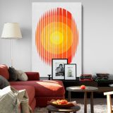 Retro Circles and Stripes - Abstract Geometric Poster - Image 8