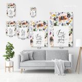 Holy Bible Verse Art Canvas at Office Scripture Decals Quote Print Canvas - Image 3