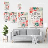 Holy Bible Verse Art Canvas Office Decals Quote Bible Verse Art Canvas - Image 3