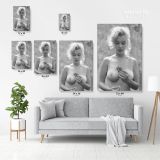 Marilyn Monroe USA Model Naked Canvas Wall Artwork Hangings - Image 3