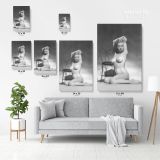 Marilyn Monroe American Model Naked Canvas Wall Artwork Hangings Pop Quote - Image 3