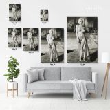 Marilyn Monroe Naked Canvas USA Model Wall Artwork Hangings - Image 3