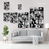 Modanna 80s Amazing Albums Collage Print Poster in Canvas Rolled Canvas - Image 3