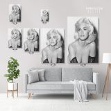 Young Modanna Sexy Print Poster in Canvas, Rolled Canvas - Image 3