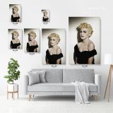 Modanna Young Print Poster in Canvas Rolled Canvas Madonna Young Sexy Pop Singer Art - Image 3