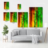 Abstract Canvas Acrylic Colors And Ink In Water Canvas Wall Art - Image 3