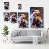 Miss Marvel Fantasy Art & Abstract Canvas Wall Art - Image 3