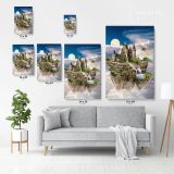 Sky Castle Blank Mystic Fairy Fantasy Posters Canvas Wall Art - Image 3