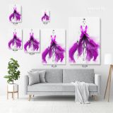 Creative Modern Women Watercolor Painting Posters Canvas Wall Art - Image 3