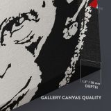 Banksy Style Monkey Queen Print Painting Framed Canvas / Rolled - Image 3