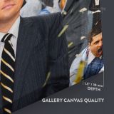 Wolf of the Street Leonardo Dicaprio Movie Canvas Wall Art - Image 3