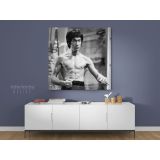 Bruce Lee Poster Martial Arts Dragons Canvas with Frame Home Decoration Canvas - Image 3