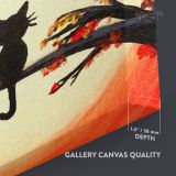 Halloween Paint and Sip NYC Painting Print Poster Canvas with Frame or Rolled Canvas - Image 3