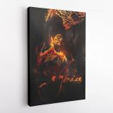 Michael Jordan Basketball Canvas with Frame or Rolled Canvas - Image 3