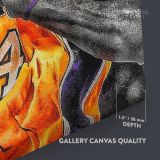 Kobe Bryant Photo Print Canvas or Rolled, Basketball Player Last Game Mamba Mentality Canvas - Image 3