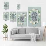 Bible Verse Christmas Canvas Office Decor Scripture Bible Quotes Home Wall Hangings Gift - Image 3