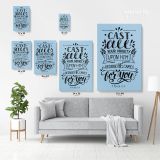 Bible Verse Canvas Office Decor Scripture Art Decals Bible Quotes Canvas - Image 3