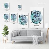 Holy Bible Verse Art Canvas Office Scripture Decals Quotes Print Bible Verse Canvas Wall Art - Image 3