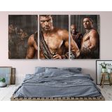 Panoramic Canvas Spartacus Movie Wall Arts Framed Print Poster Kids Gaming Zone - Image 3
