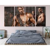 Panoramic Canvas Spartacus Movie Wall Arts Framed Print Poster Kids Gaming Zone - Image 4