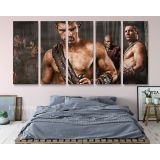 Panoramic Canvas Spartacus Movie Wall Arts Framed Print Poster Kids Gaming Zone - Image 5