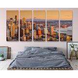 Panoramic Canvas Seattle Skyline Photo Print Poster Banner Canvas - Image 5