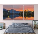 Panoramic Large Natural Landscape Canvas with Frame - Image 3